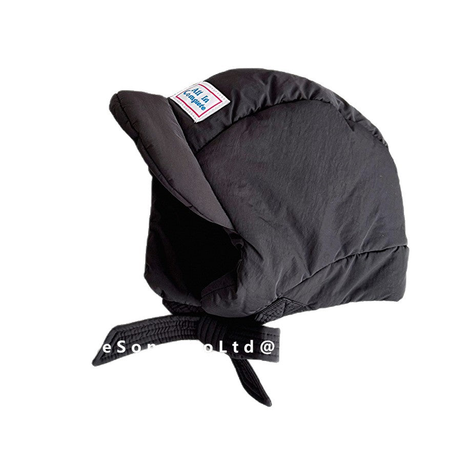 ベビー用帽子 キッズ帽子 耳当て付き 防寒キャップ フライトハット【mh0011800】