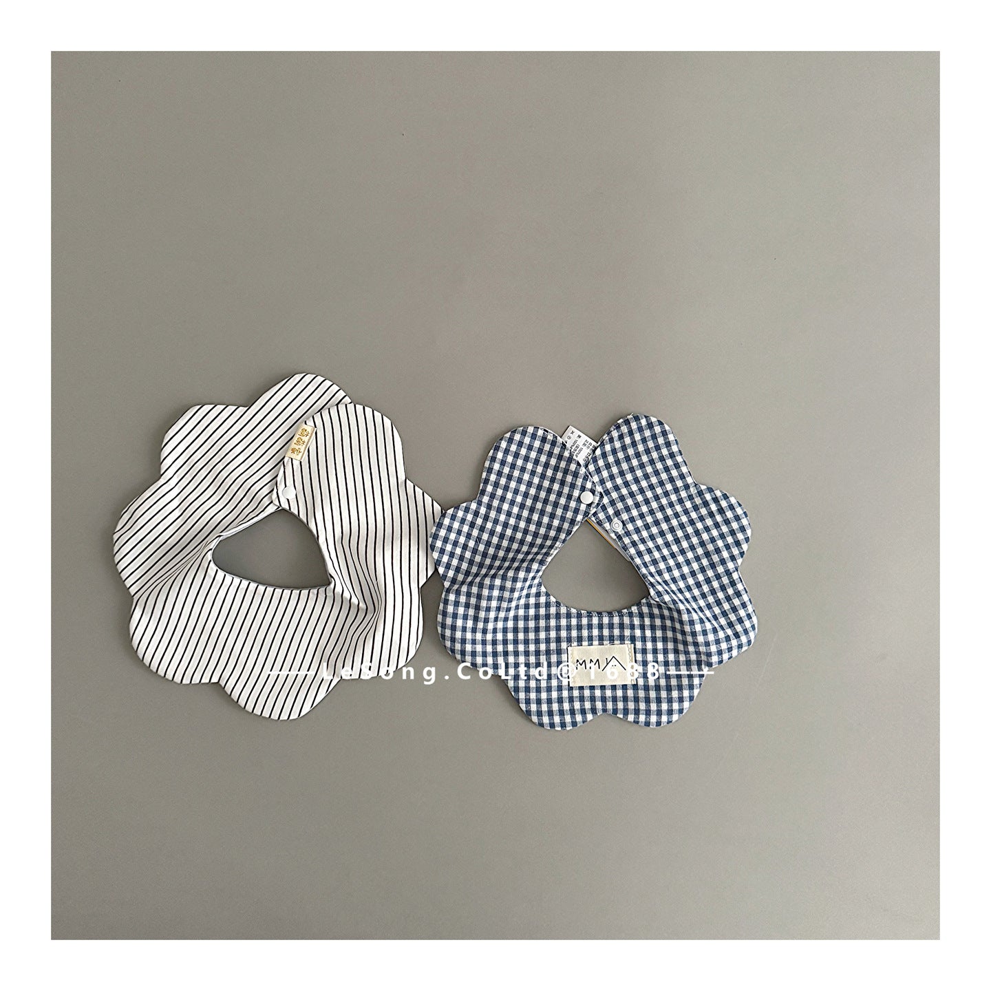 よだれかけ ベビースタイ ビフ フラワー サークル よだれかけ【mh0011818】