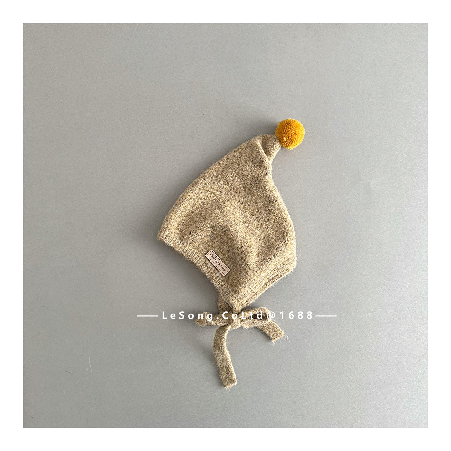 ベビー用帽子 Milk Tea / One Size ベビー帽子 ぽんぽん付き 小人キャップ ピクシーハット【mh0011812】