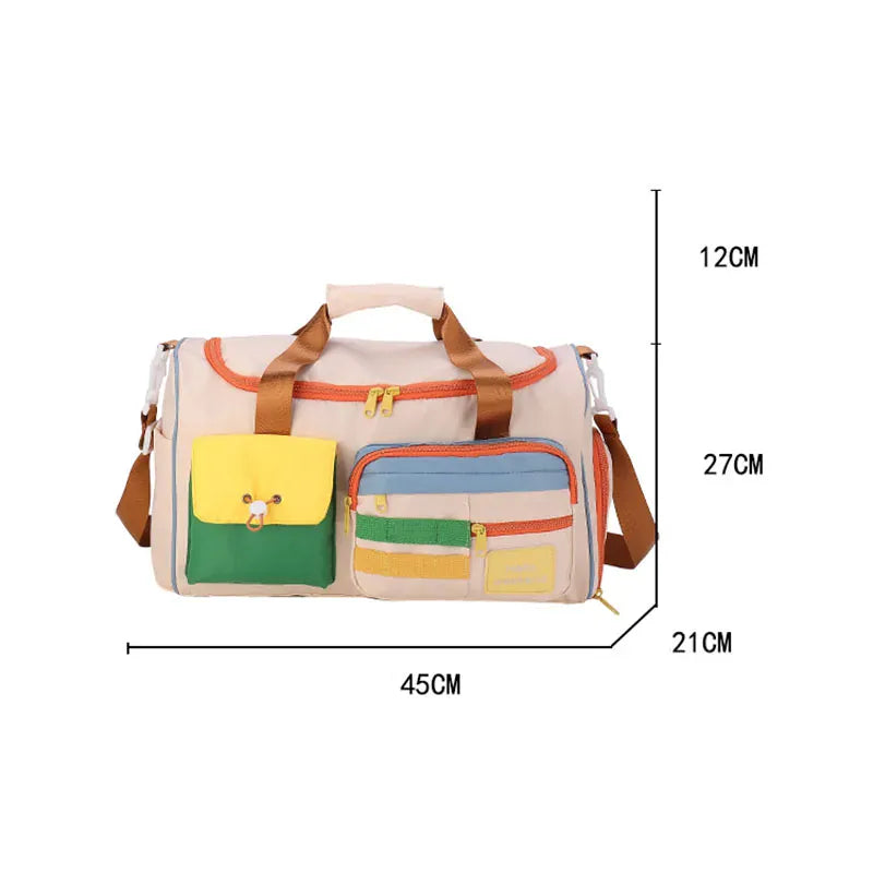 マザーズバッグ Multi Color / 取り寄せ（3〜14日） マザーズバッグ ままバッグ ポケット 大容量 トラベルバッグ 旅行バッグ 鞄【mh0006132】