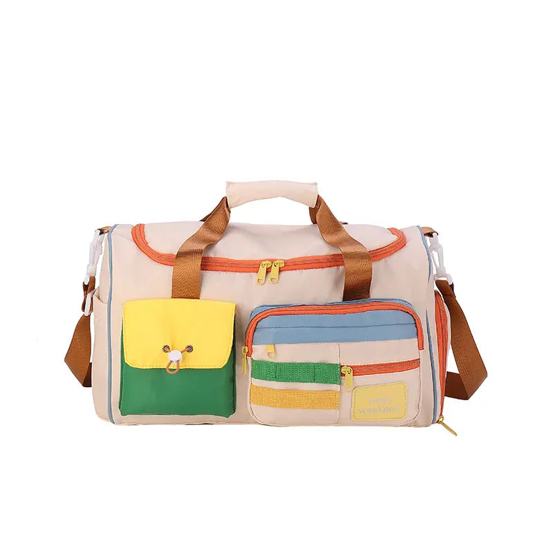 マザーズバッグ Multi Color / 取り寄せ（3〜14日） マザーズバッグ ままバッグ ポケット 大容量 トラベルバッグ 旅行バッグ 鞄【mh0006132】