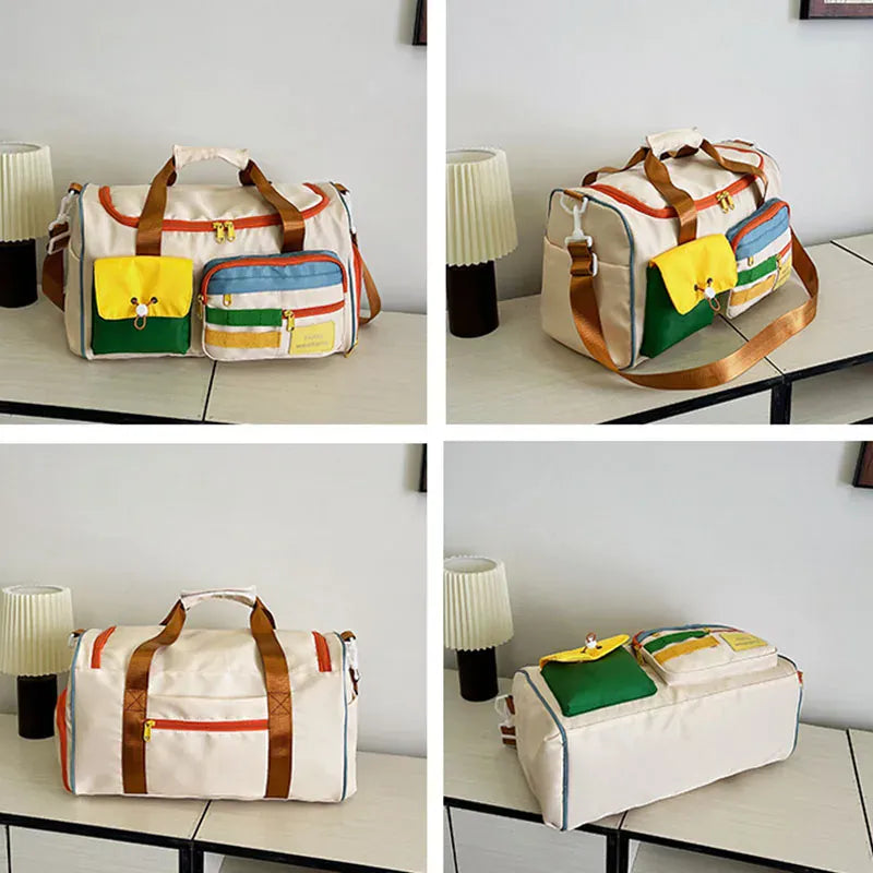 マザーズバッグ Multi Color / 取り寄せ（3〜14日） マザーズバッグ ままバッグ ポケット 大容量 トラベルバッグ 旅行バッグ 鞄【mh0006132】