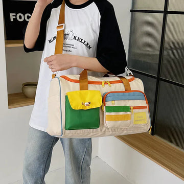 マザーズバッグ Multi Color / 取り寄せ（3〜14日） マザーズバッグ ままバッグ ポケット 大容量 トラベルバッグ 旅行バッグ 鞄【mh0006132】