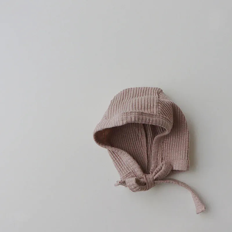 ベビー用帽子 pink hat / 0 to 24Months ベビー ボンネット 帽子 リボン ヘアバンド