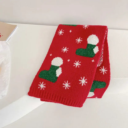 ネックウォーマー red A / One size ベビー キッズ クリスマス マフラー【mh0000214】