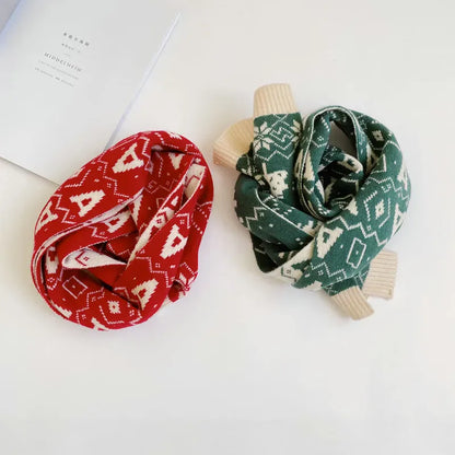 ネックウォーマー Red / One Size ベビー キッズ クリスマス マフラー【mh0000215】