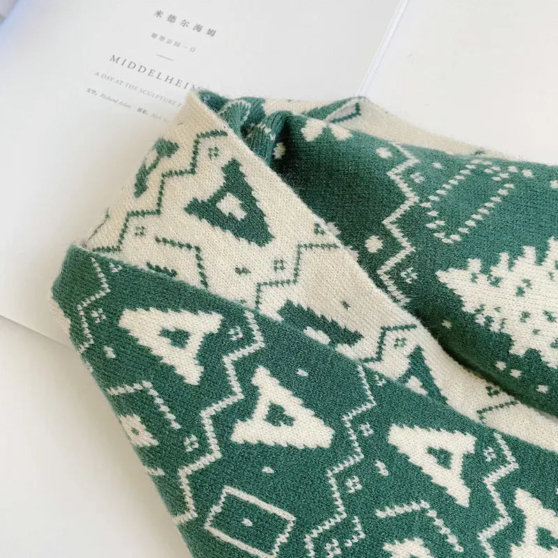 ネックウォーマー Red / One Size ベビー キッズ クリスマス マフラー【mh0000215】