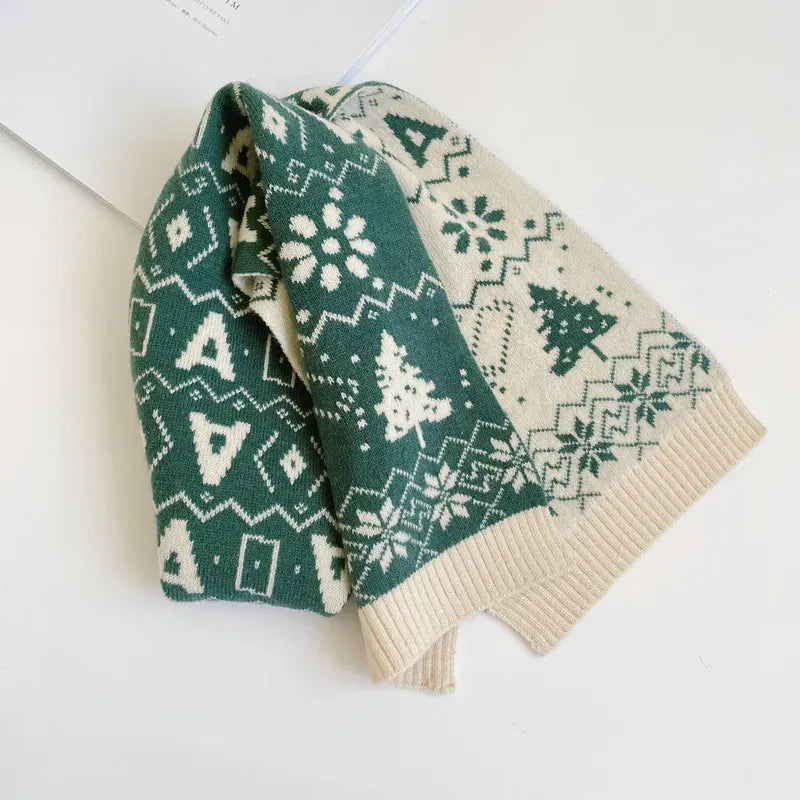 ネックウォーマー Red / One Size ベビー キッズ クリスマス マフラー【mh0000215】