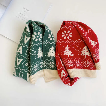 ネックウォーマー Red / One Size ベビー キッズ クリスマス マフラー【mh0000215】