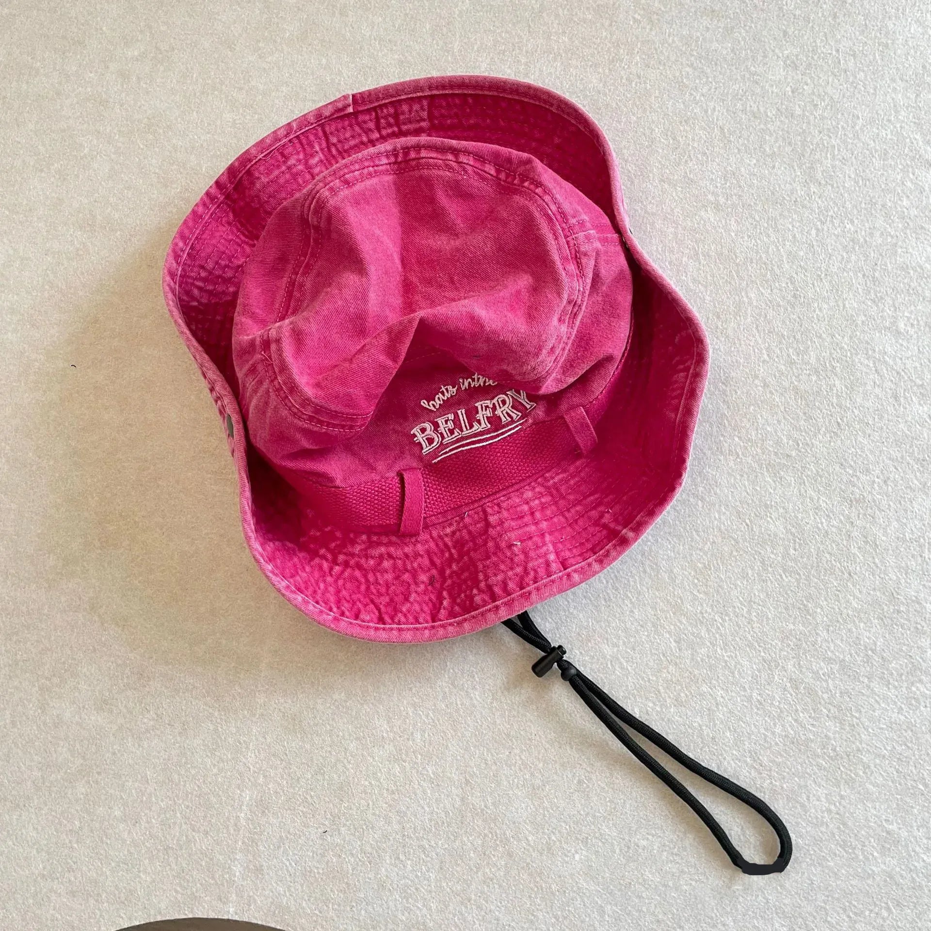 ベビー用帽子 Rose / free size 54-56cm キッズ帽子 レターロゴカウボーイハット サファリハット 4カラー【mh0007337】