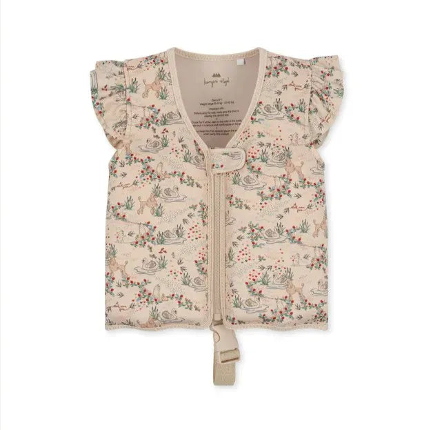 ベビーキッズその他アクセサリー Swan flower ベビースイムベスト フローティングベスト ライフジャケット【mh0005928】