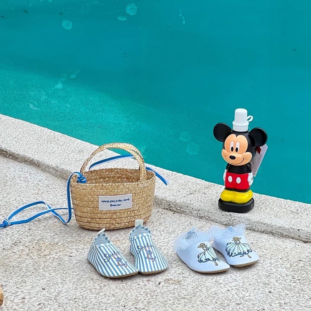 スイムシューズ マリンシューズ ウォーターシューズ ストライプ/ガールプリント【mh0010228】