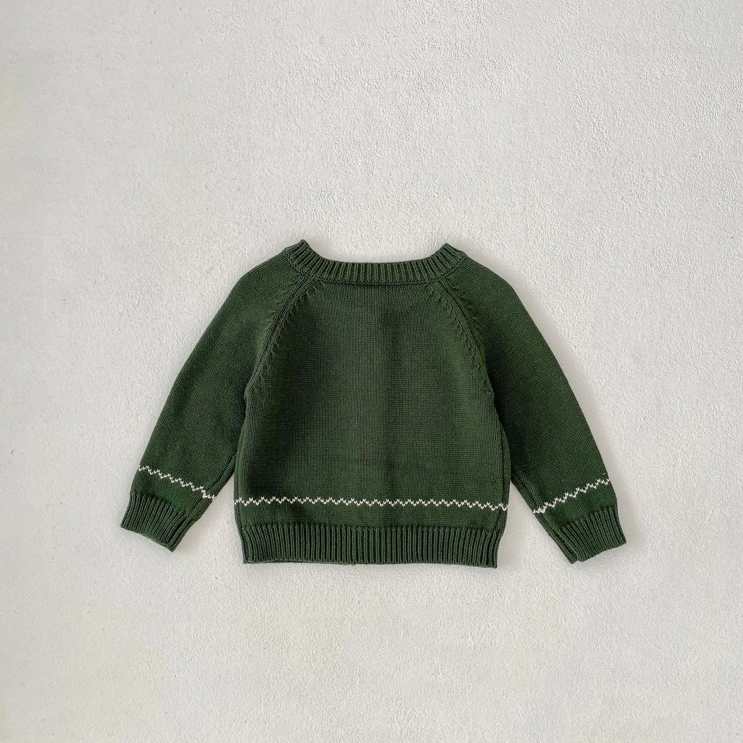 ロンパースセットアップ ベビーカーディガン/ロンパース ニットジャケット/サスペンダーボディスーツ バタフライ蝶フラワー刺繍