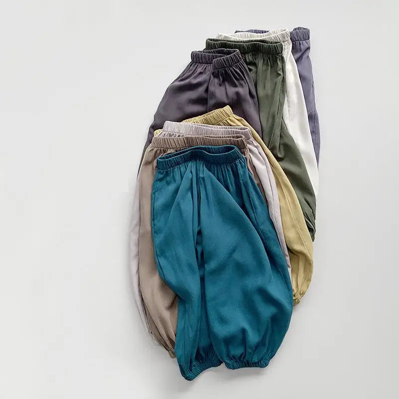 ロングパンツ・スウェットパンツ キッズパンツ サマールーズロングパンツ シンプルベーシック
