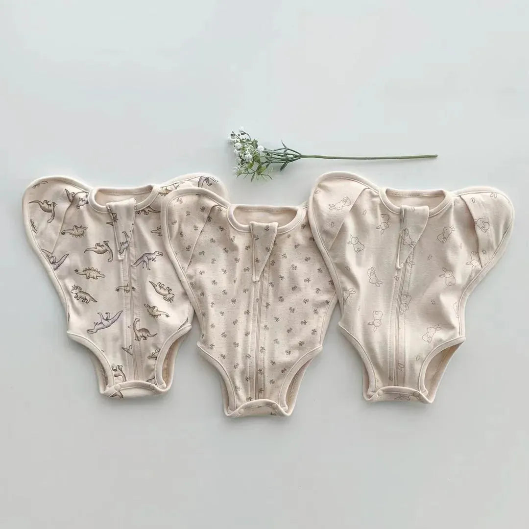 スリーパー ベビースリーパー  ベビースワドル ベビーラップ 寝袋 ベビー寝具 モロー反射防止