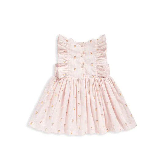 ノースリーブワンピース キッズワンピース ラッフルフリル ノースリーブサマードレス フラワー小花柄プリント