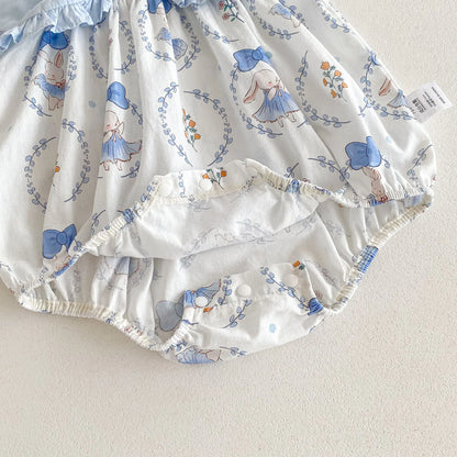 ノースリーブロンパース ☺︎ ベビーロンパース ノースリーブ リボンカラー ボディスーツ