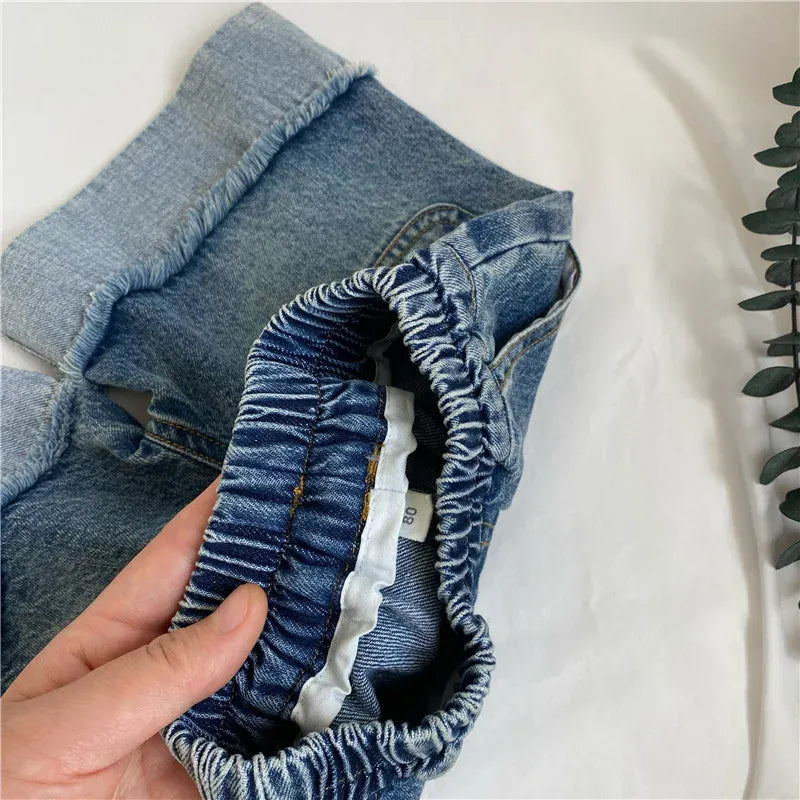 ハーフパンツ・ショートパンツ キッズパンツ デニムハーフパンツ ショートパンツ ロールアップ