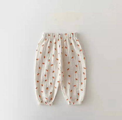 ロングパンツ・スウェットパンツ キッズパンツ サマールーズパンツ ロングパンツ プリント柄