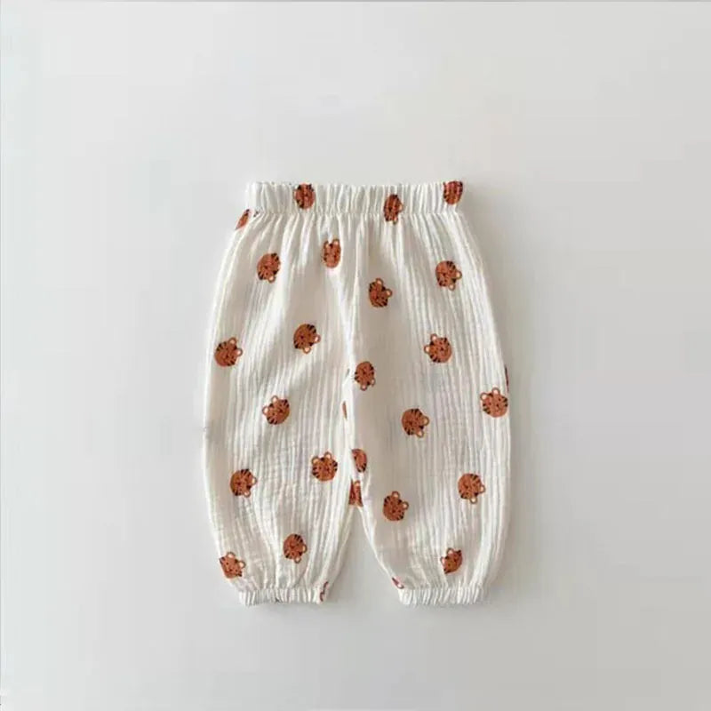 ロングパンツ・スウェットパンツ キッズパンツ サマールーズパンツ ロングパンツ プリント柄