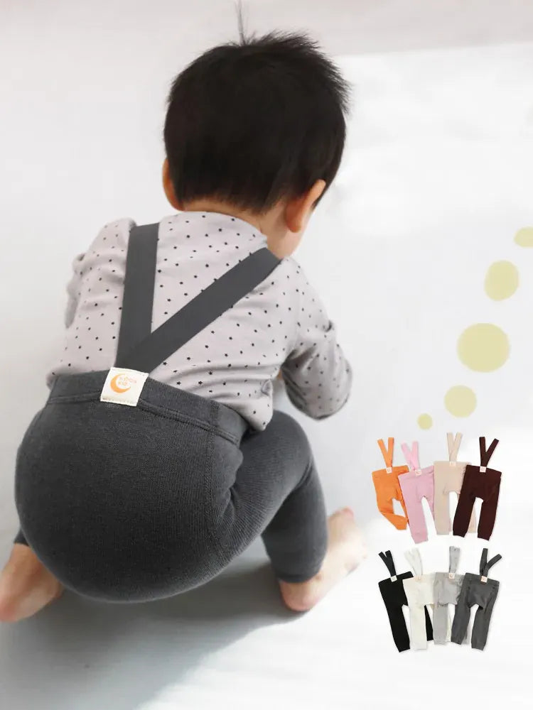 レギンスパンツ ☺︎ ベビーパンツ サスペンダータイツ レギンスパンツ