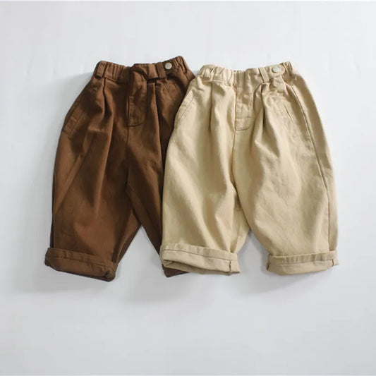 ロングパンツ・スウェットパンツ キッズ ルーズ ロング パンツ