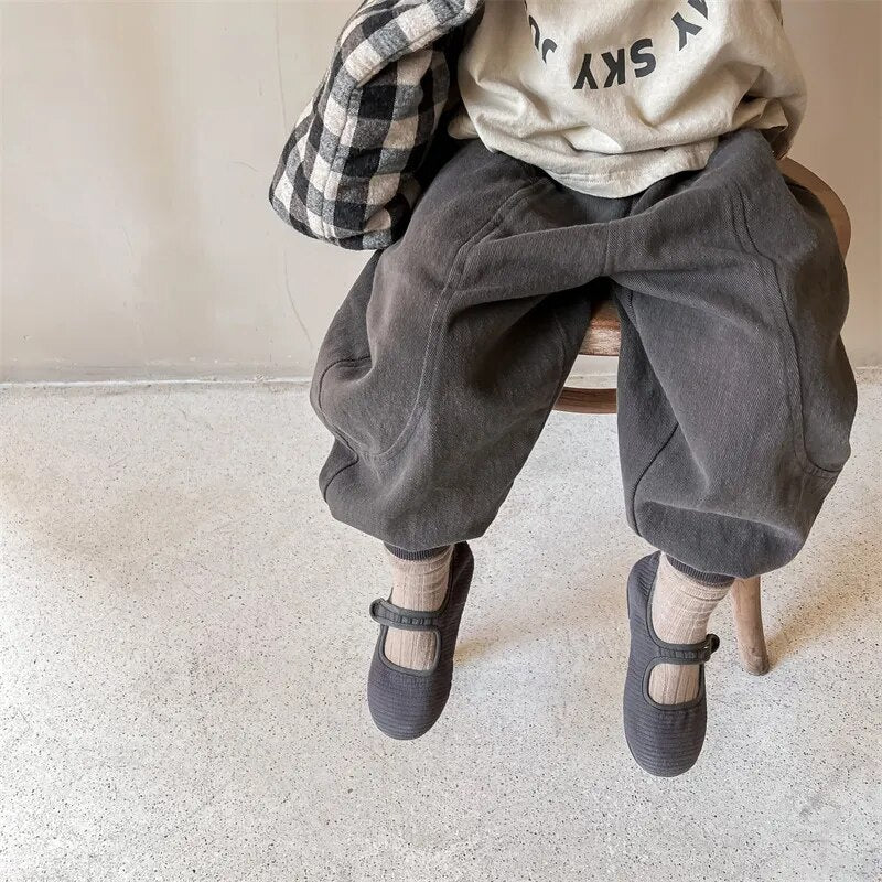 ロングパンツ・スウェットパンツ キッズ ルーズ ジョガー バルーン パンツ