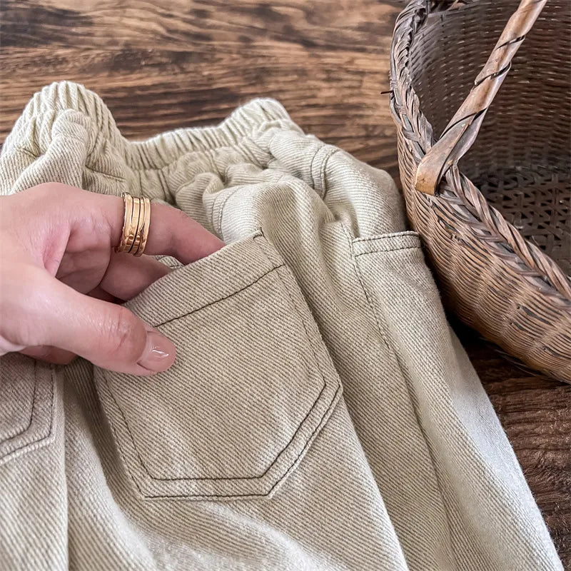 ロングパンツ・スウェットパンツ キッズ ルーズ ロング パンツ