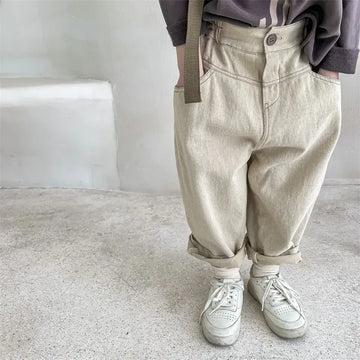 ロングパンツ・スウェットパンツ キッズ ルーズ ロング パンツ