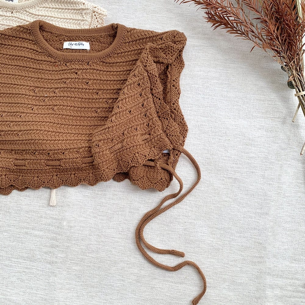 ベスト ベビー キッズ ニット ベスト ショール
