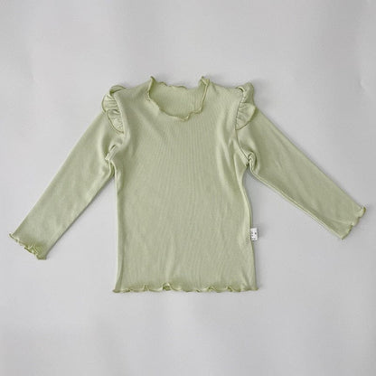 長袖パジャマ キッズ フリル 長袖 パジャマ セット