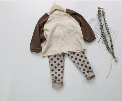 レギンスパンツ キッズ みずたま レギンス パンツ