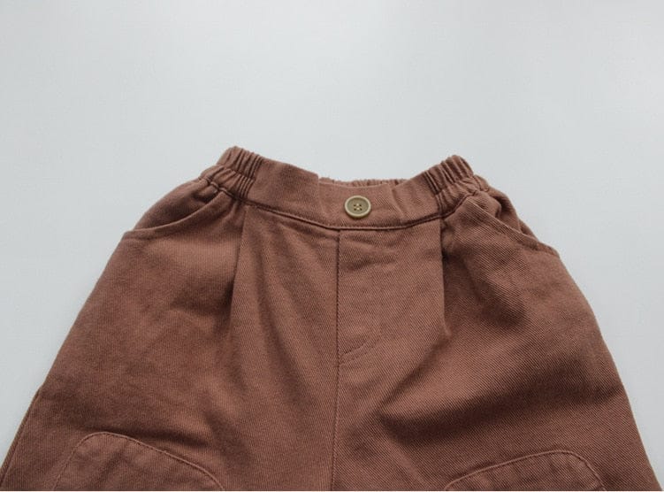 ロングパンツ・スウェットパンツ キッズ コットン ルーズ パンツ