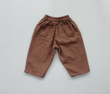 ロングパンツ・スウェットパンツ キッズ コットン ルーズ パンツ