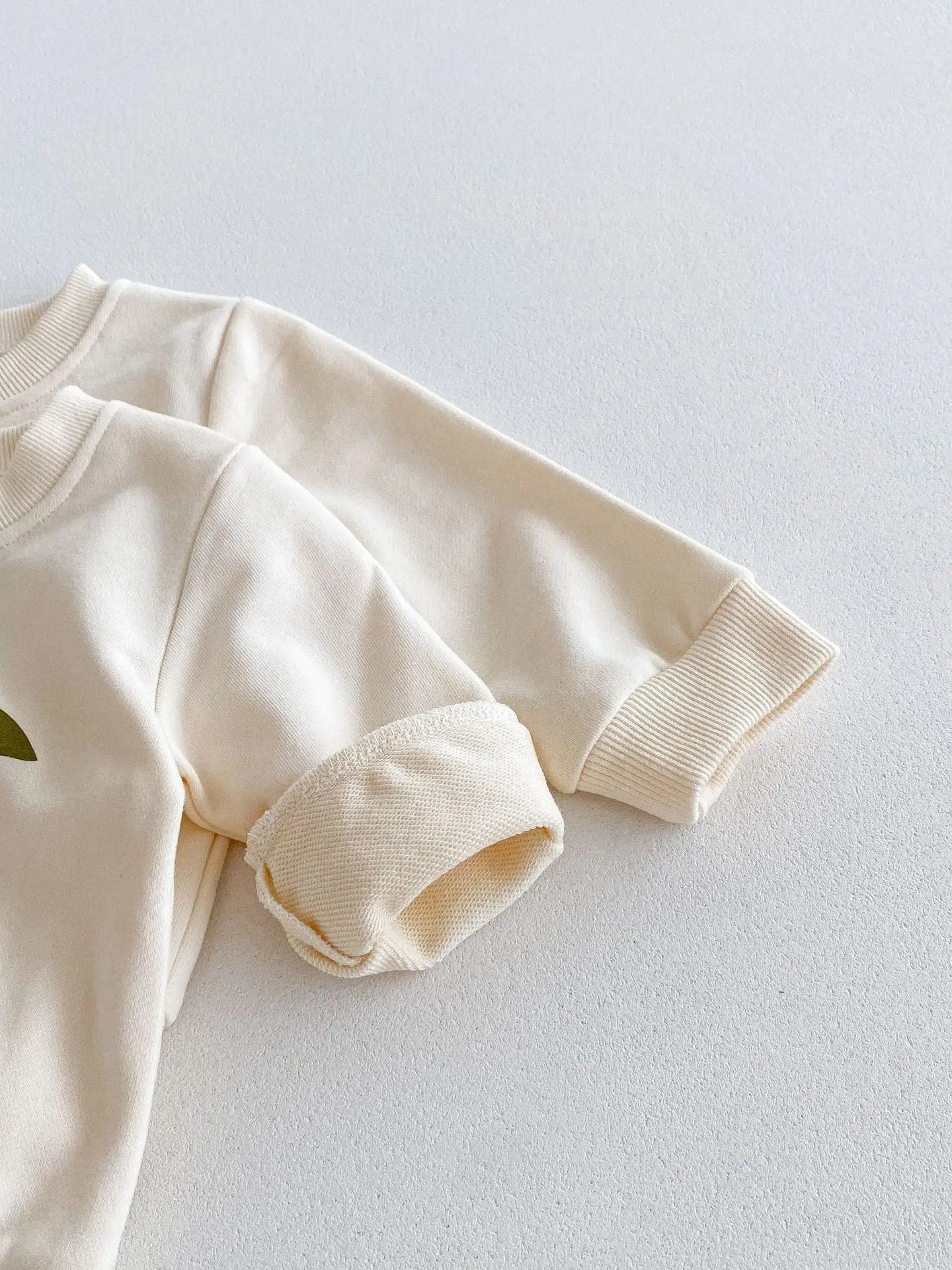 長袖セットアップ ベビーキッズセットアップ 2点セット スウェットシャツ+スウェットパンツ レモン/オレンジプリント