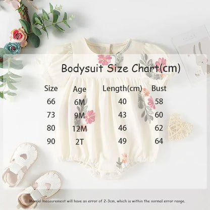 半袖ロンパース ベビーセットアップ 2点セット/ロンパース 半袖パフスリーブボディスーツ/フリルショルダーキャミソールチュニック+ブルマパンツ