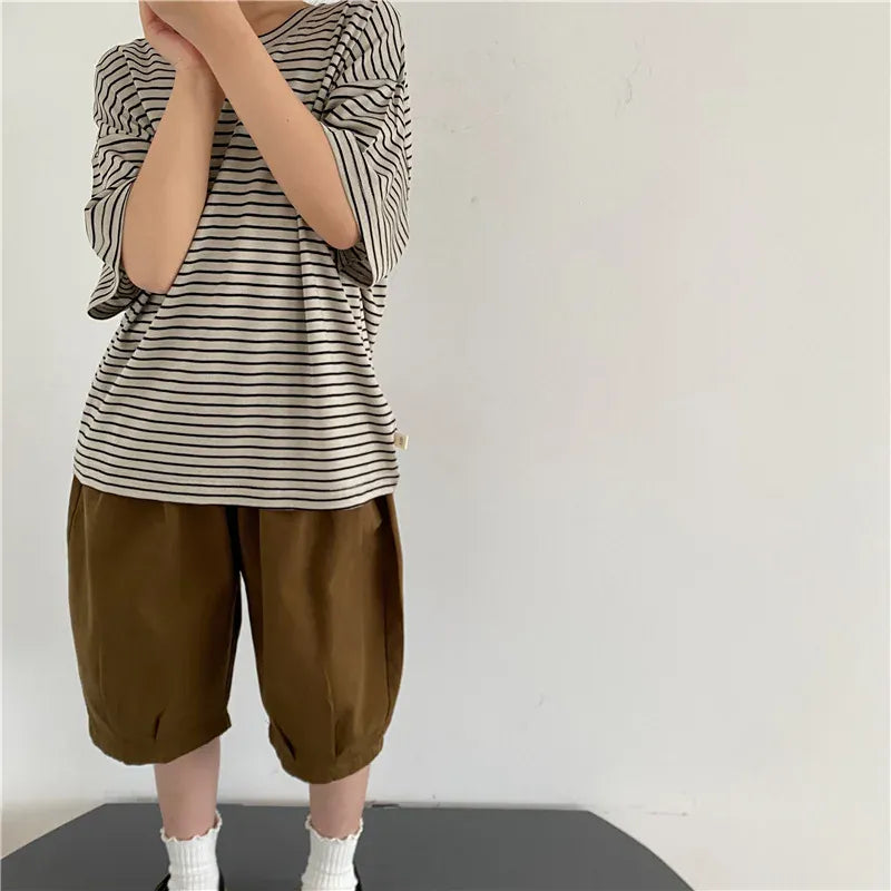 ハーフパンツ・ショートパンツ キッズパンツ バルーンハーフパンツ 2カラー