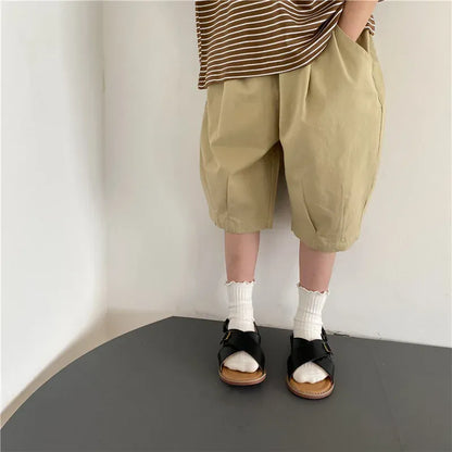 ハーフパンツ・ショートパンツ キッズパンツ バルーンハーフパンツ 2カラー