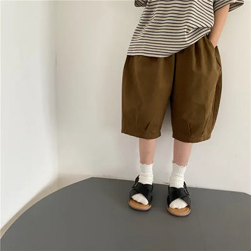 ハーフパンツ・ショートパンツ キッズパンツ バルーンハーフパンツ 2カラー