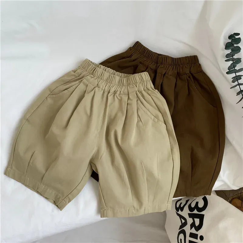 ハーフパンツ・ショートパンツ キッズパンツ バルーンハーフパンツ 2カラー