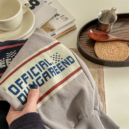 ロングパンツ・スウェットパンツ キッズパンツ スウェットパンツ ルーズロングパンツ レターロゴプリント 2カラー