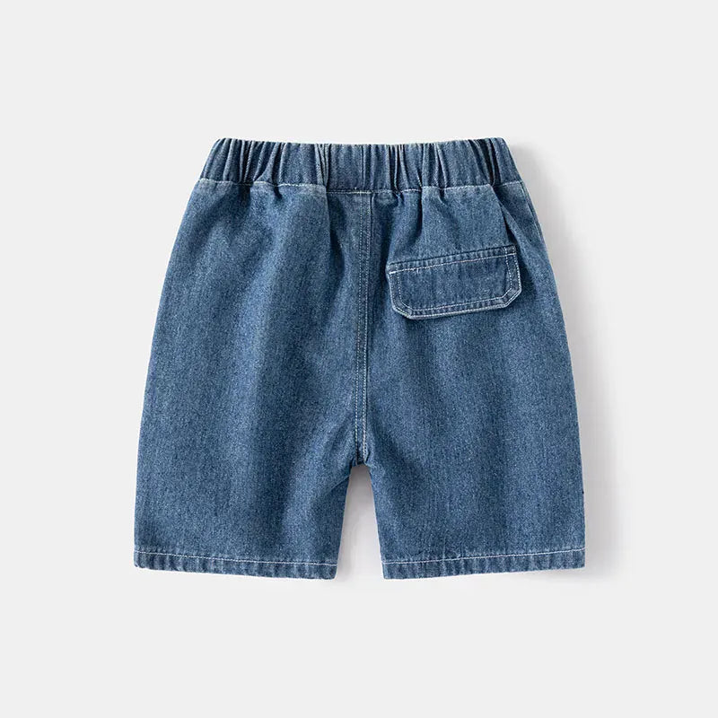 ハーフパンツ・ショートパンツ ☺︎ キッズパンツ デニム ハーフパンツ ショートパンツ ブルー/ブラック/2カラー
