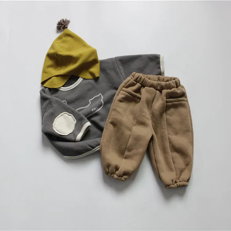 ロングパンツ・スウェットパンツ キッズパンツ 裏フリース スウェットパンツ 2カラー ボーイズ 男の子 子供服