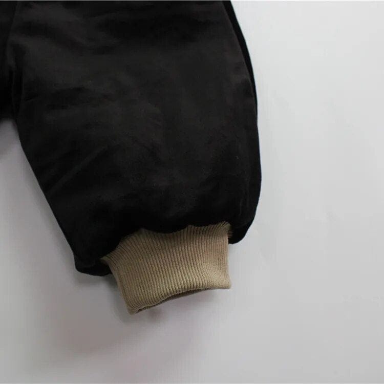 ロングパンツ・スウェットパンツ キッズパンツ キルティング 裏フリース 防寒 アウターパンツ グレー カーキ 2カラー ユニセックス 男の子 女の子 子供服