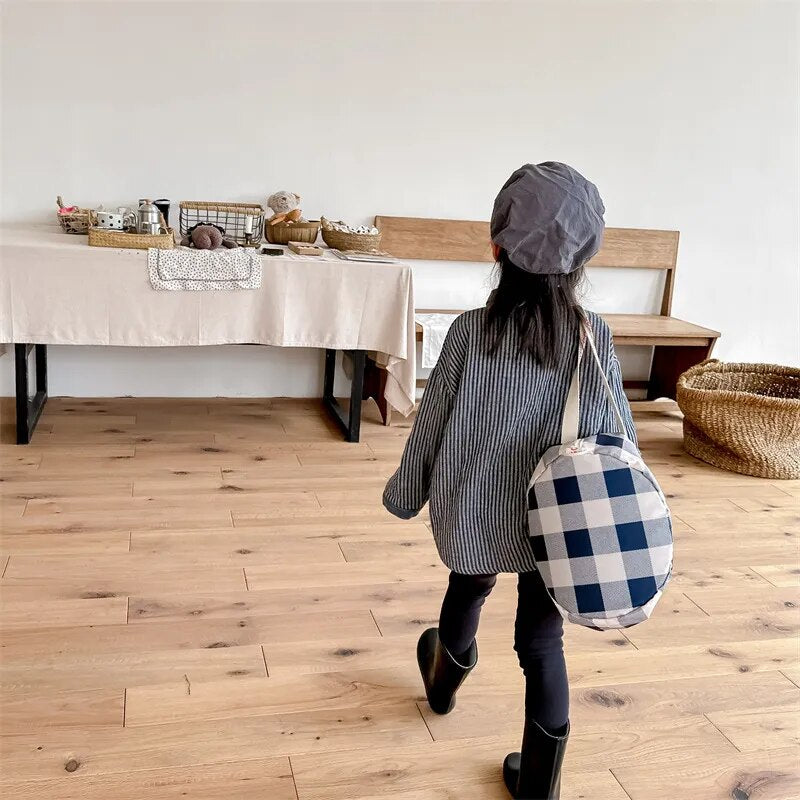 長袖シャツ・ブラウス キッズ長袖シャツ トップス ストライプ ルーズ ブルー ブラック 2カラー ボーイズ 男の子 子供服