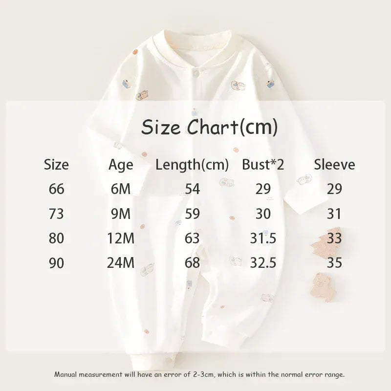 長袖ロンパース ベビーロンパース 長袖ジャンプスーツ ベアくまプリント ポケット ベージュ コーヒー 2カラー【mh0003731】