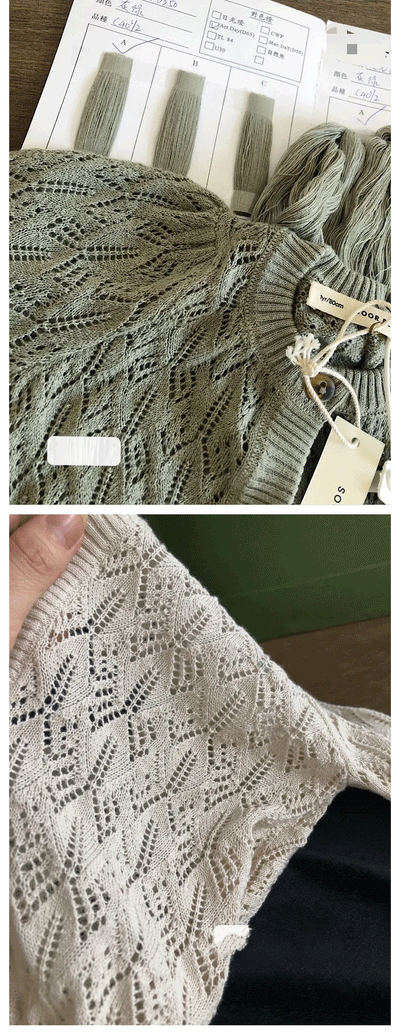 カーディガン・パーカー キッズカーディガン サマーニット レースニットジャケット 冷房対策 2カラー【mh0005197】