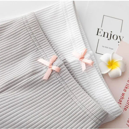 レギンスパンツ キッズパンツ アンダーパンツ ショートレギンス 2カラー【mh0005864】