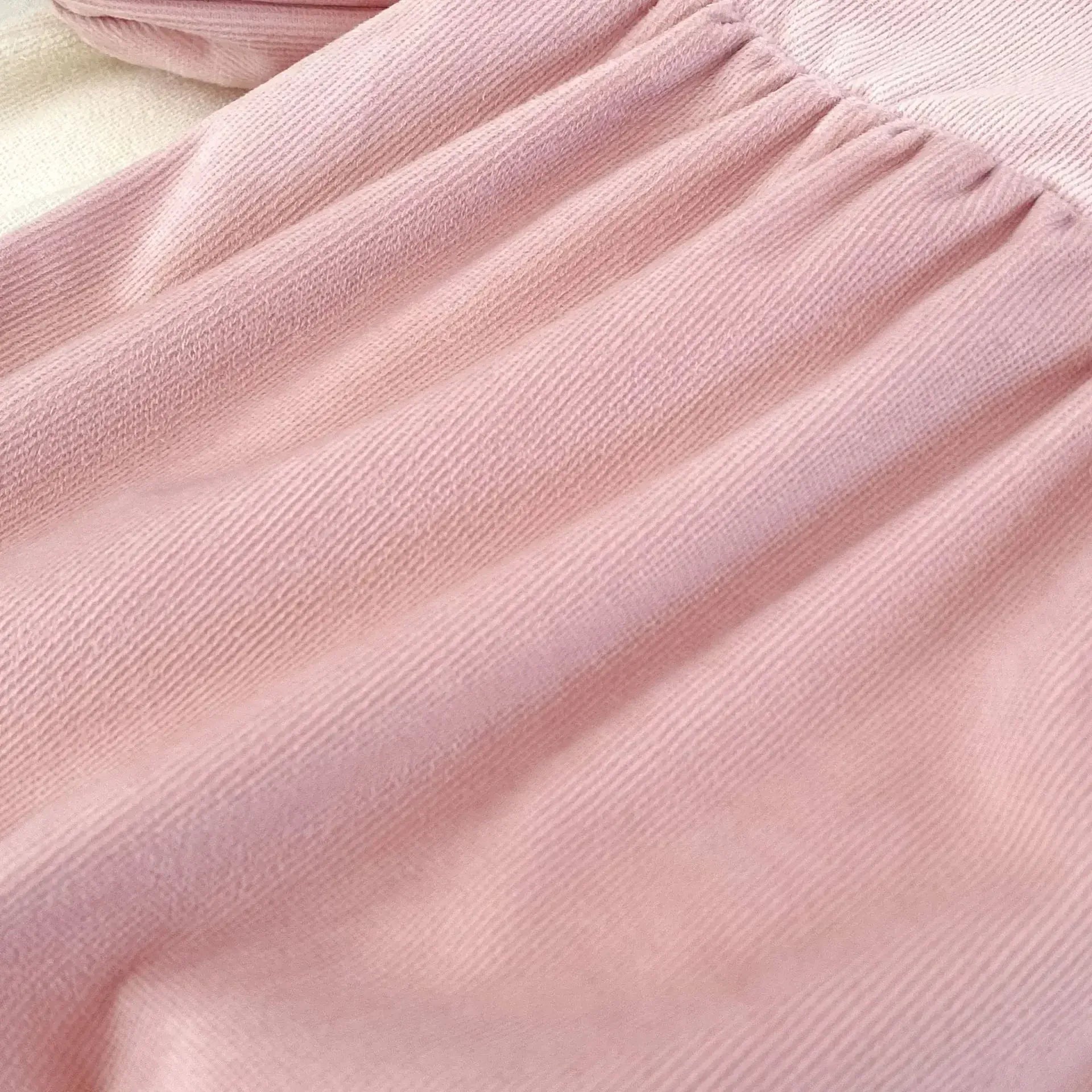 長袖ロンパース ベビーロンパース うさ耳フリル襟しっぽ長袖ジャンプスーツ 2カラー【mh0007410】