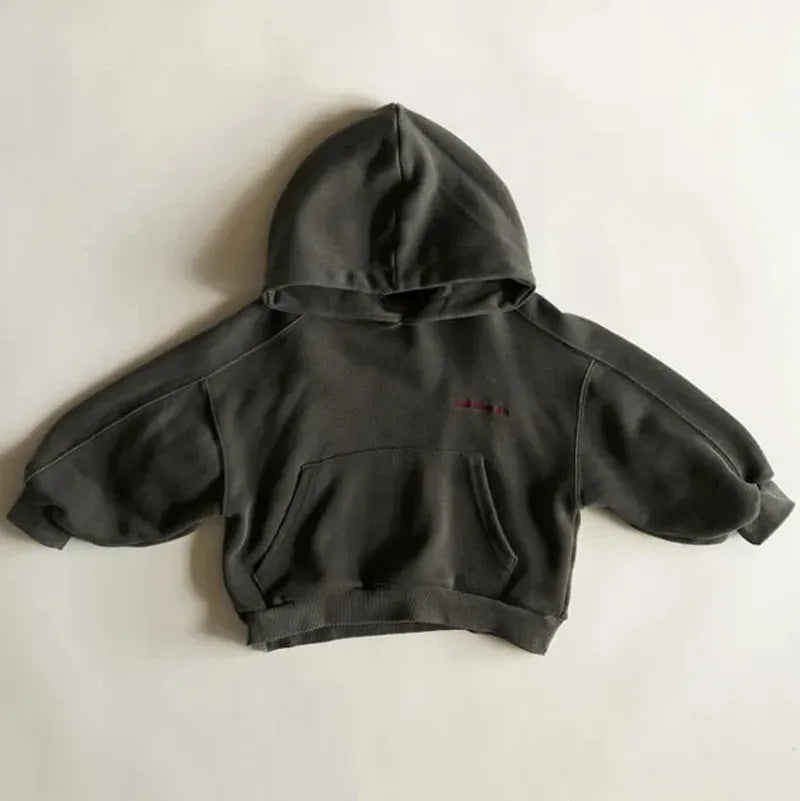 長袖セットアップ キッズセットアップ 2点セット レターロゴプリント裏フリースフーディ長袖スウェットパーカー+ロングスウェットパンツ【mh0008304】